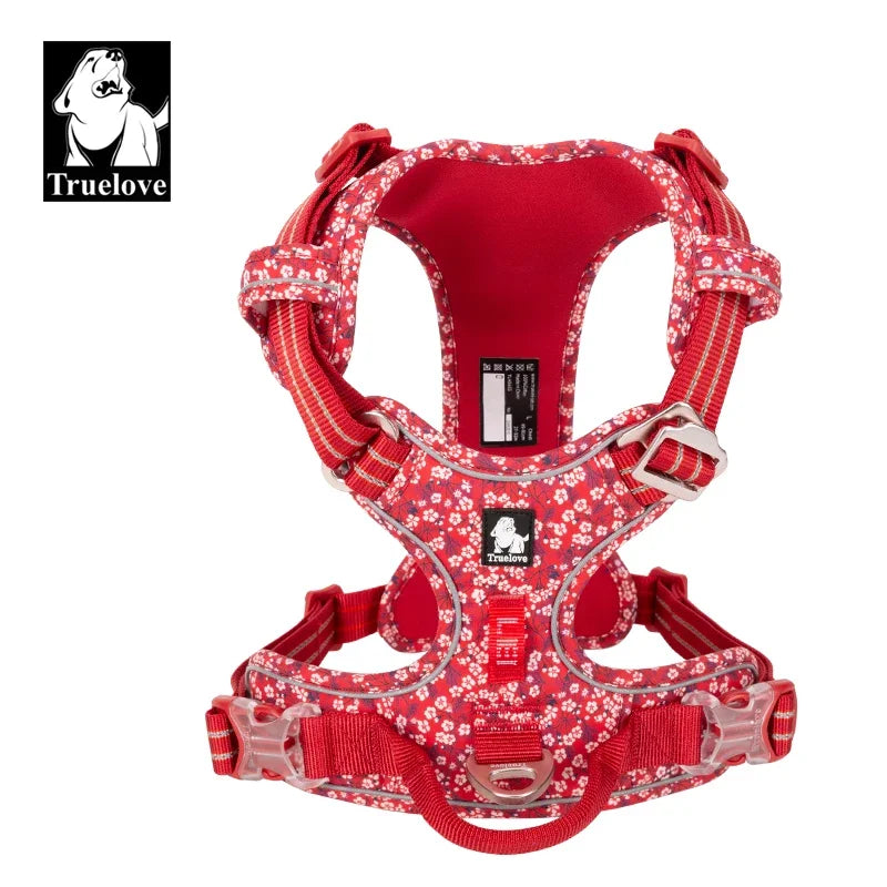 Truelove Floral No-Pull Dog Harness