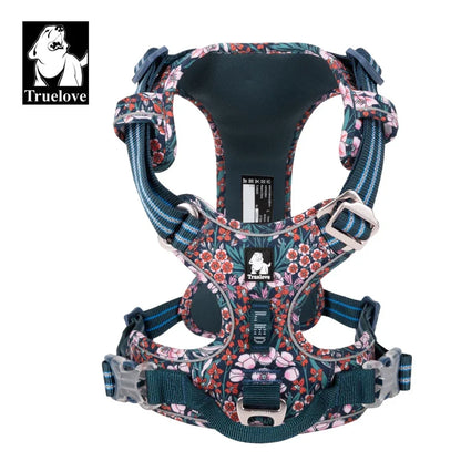 Truelove Floral No-Pull Dog Harness